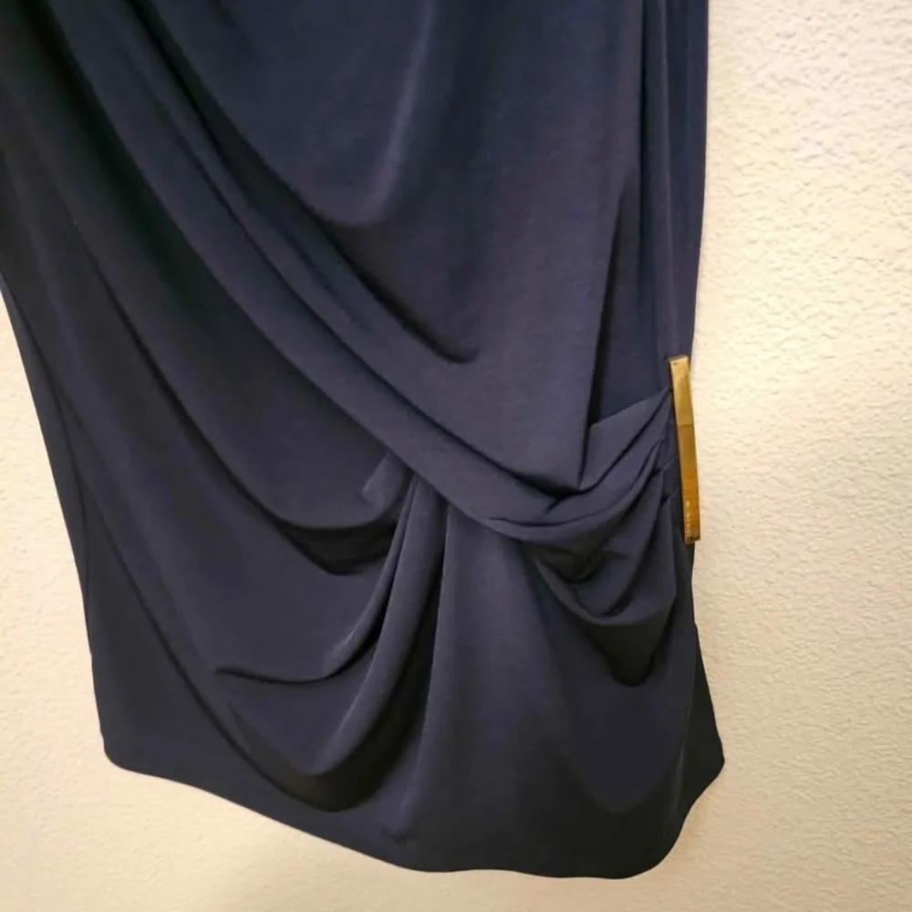 Michael Kors Top M Navy Blue Sleeveless